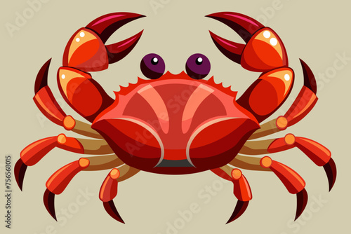 Crab vector illustration 