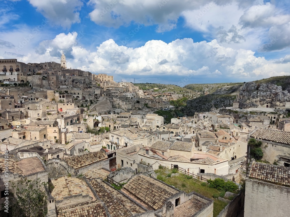 Majestic Views of Sassi di Matera: Ancient Beauty Unveiled in Panoramic Splendor
