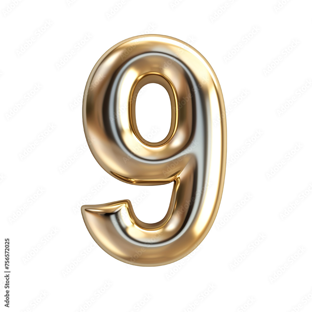 : 3d Royal Gold number : 3d Royal Gold number