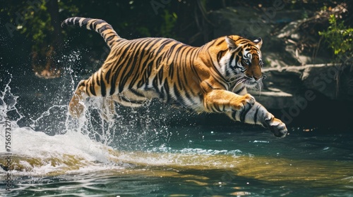 Siberian Tiger,Panthera tigris altaica