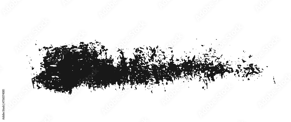 black staine brush, grunge banner, hand drawn splash. Grunge badge brush, hand drawn black black staine brush, grunge banner, hand drawn splash. Grunge badge brush, hand drawn black