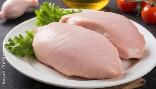 fillet raw chicken