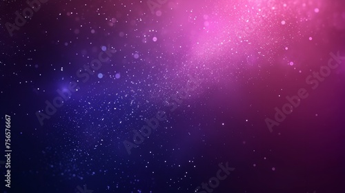 Vibrant Color Gradient Glowing Space on Black