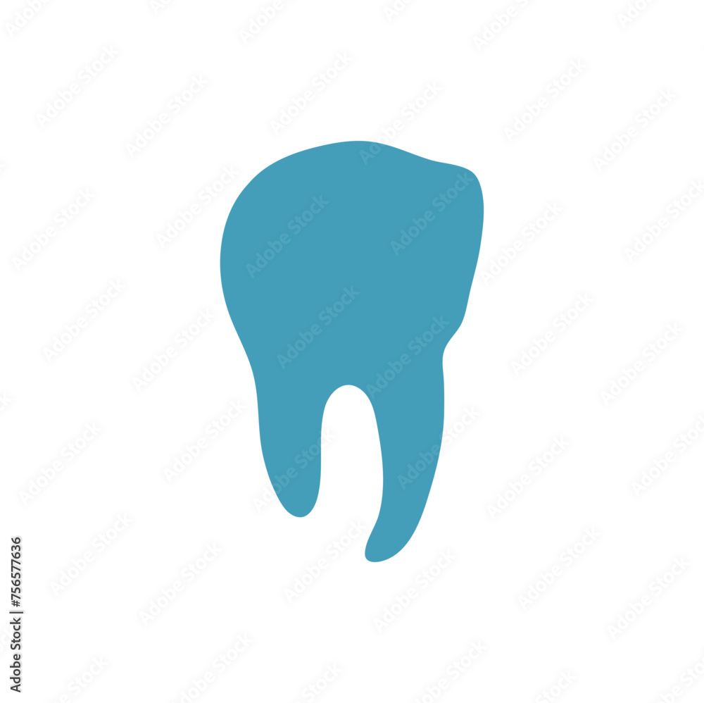 teeth silhouette illustration 