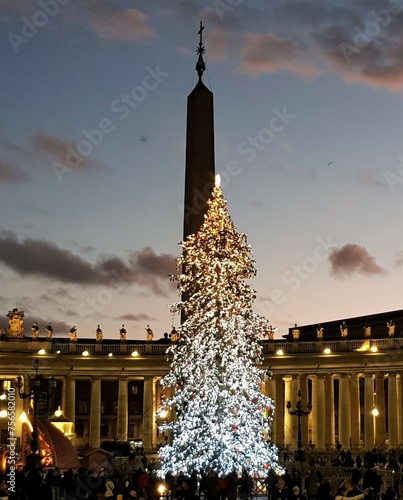 Natale Roma Chiese Presepi Addobbi photo