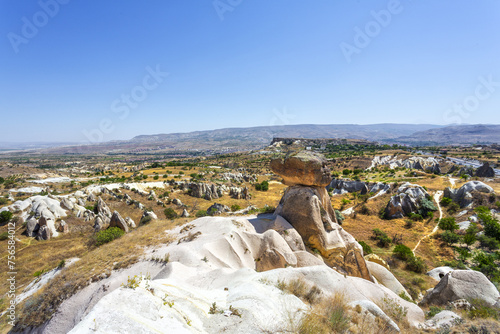 Three Graces, rock hills in Devrent valley, Cappadocia, Turkey