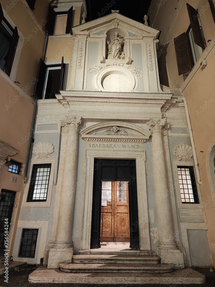 Obraz premium Natale Roma Chiese