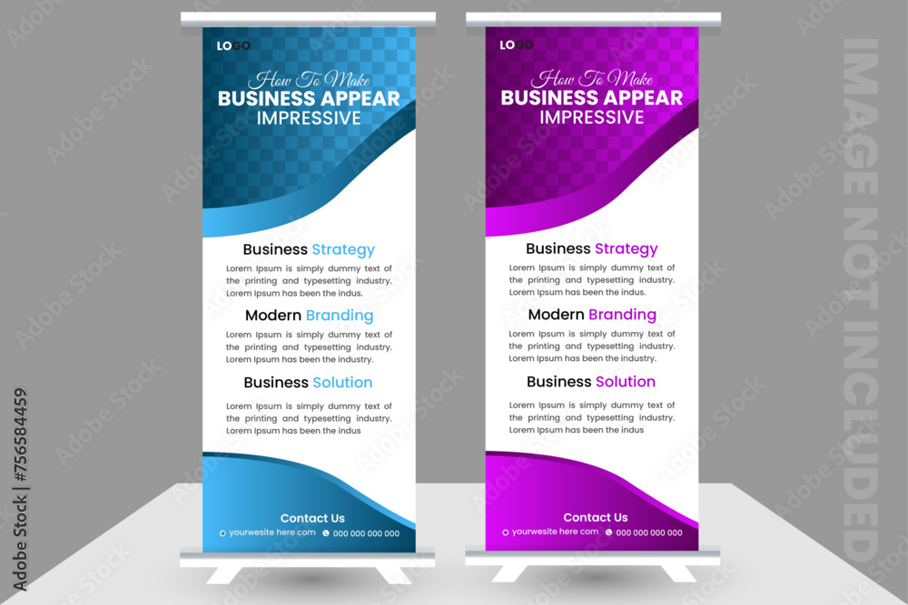 rollup banner design template... rollup banner design template...