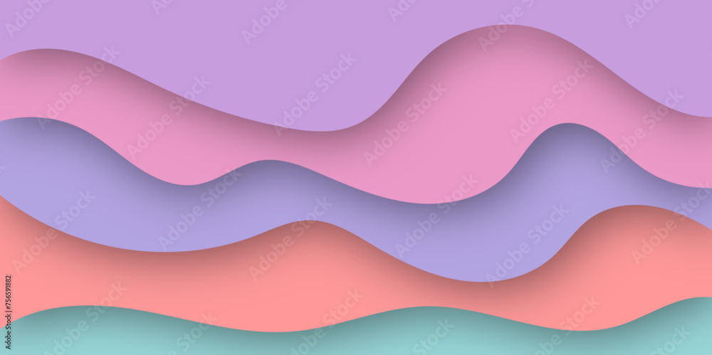 Abstract colorful paper wave background and abstract gradient and colorful wave curve lines banner background design. Colorful wave modern abstract background design. space style. Abstract colorful paper wave background and abstract gradient and colorful wave curve lines banner background design. Colorful wave modern abstract background design. space style.