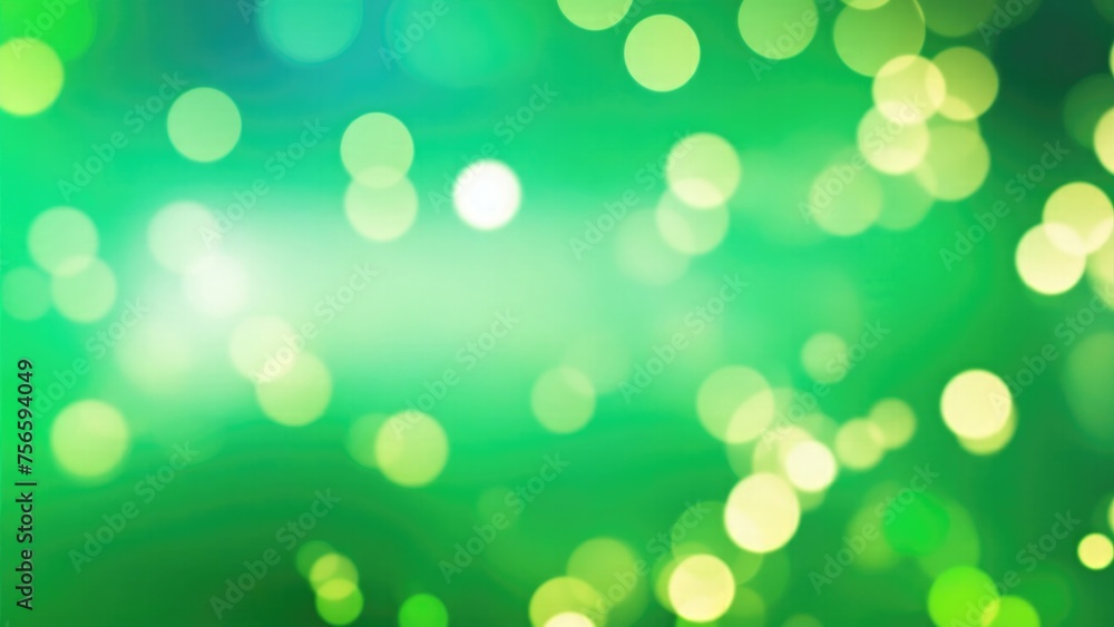 Abstract blur bokeh banner background. Gold bokeh on defocused Blue and Green background Abstract blur bokeh banner background. Gold bokeh on defocused Blue and Green background