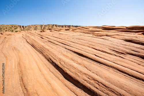 Wave Valley, Jingbian, Yulin, Shaanxi, China photo