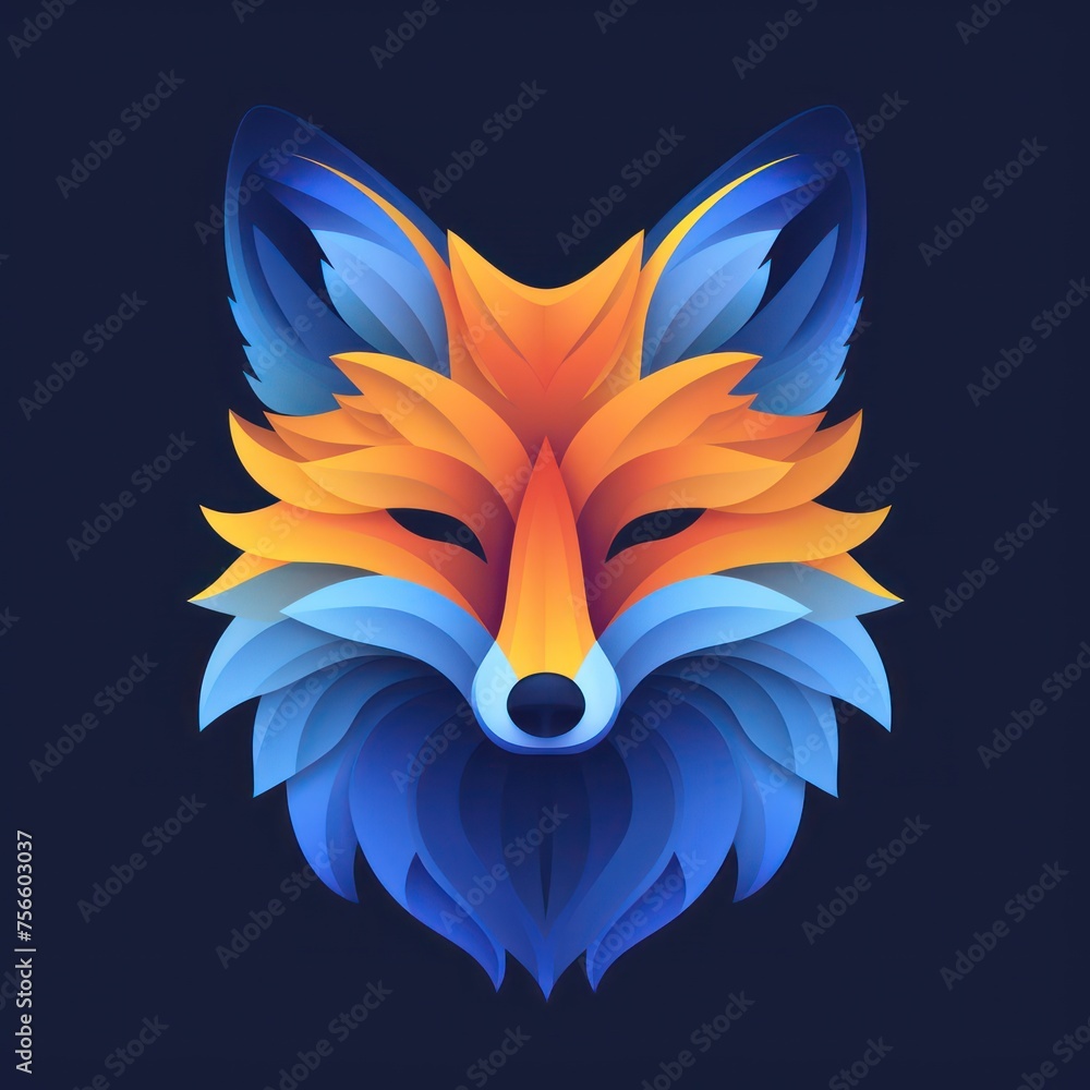 Obraz premium fox cartoon