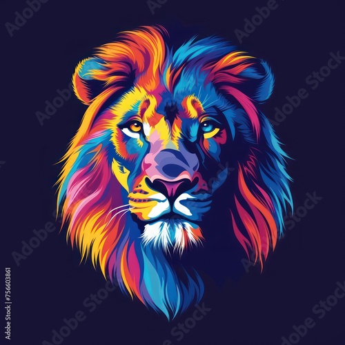artistic lion