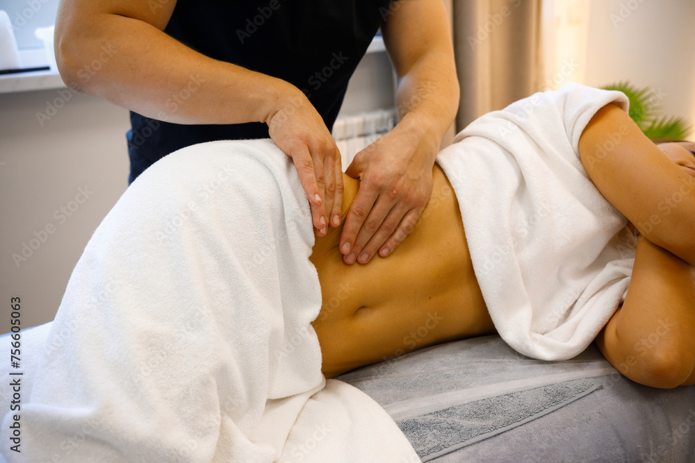 Stress-Relief Through Abdominal Massage