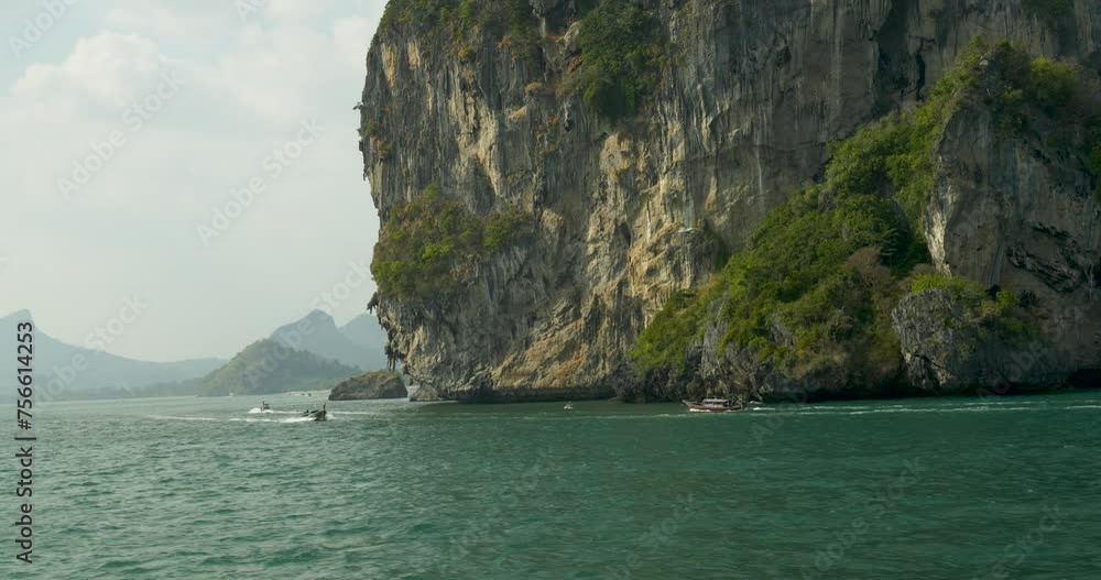 Longtail boat in Krabi