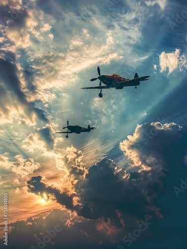 A formation of military jets, likely at an airshow, flying in a tight formation across a clear blue sky.