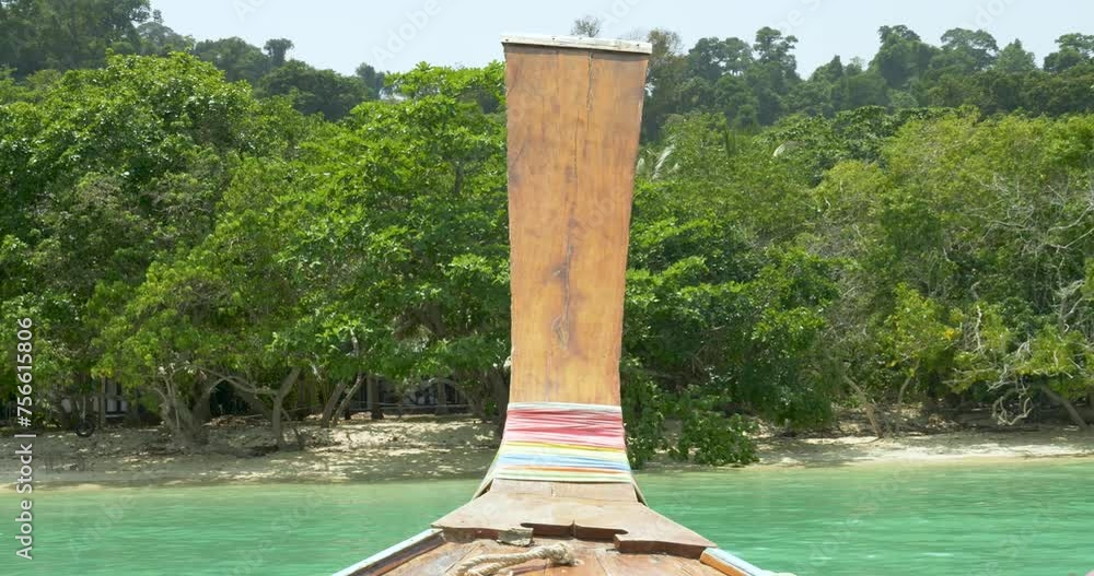 Longtail boat in Thailand
