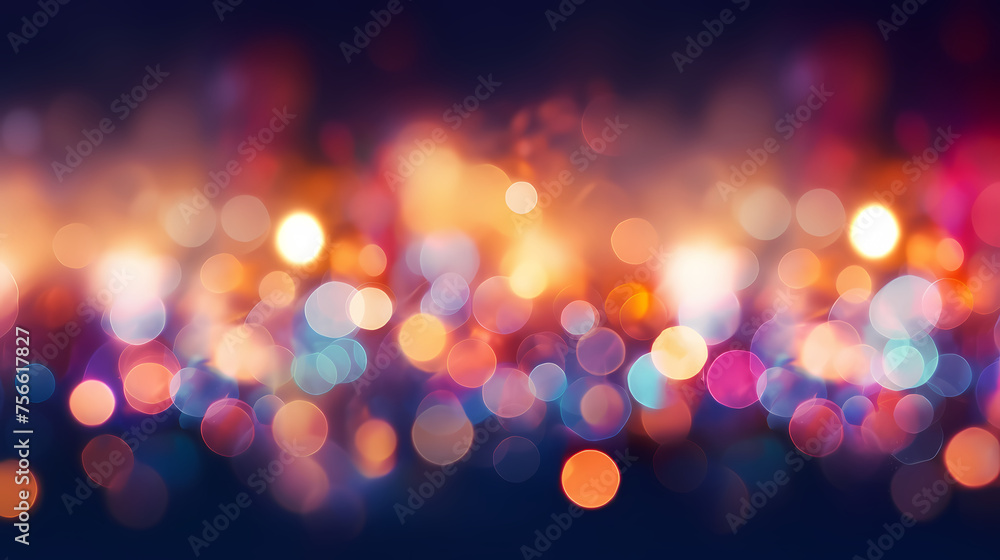 Colorful bokeh background Colorful bokeh background