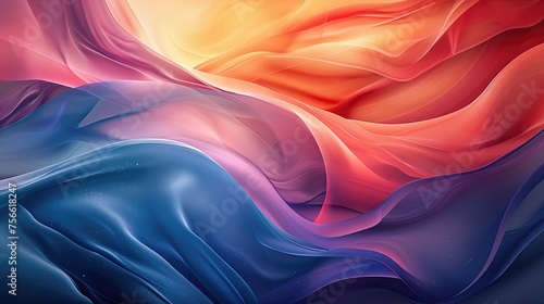 Ethereal abstract art with flowing colors and soft texture.