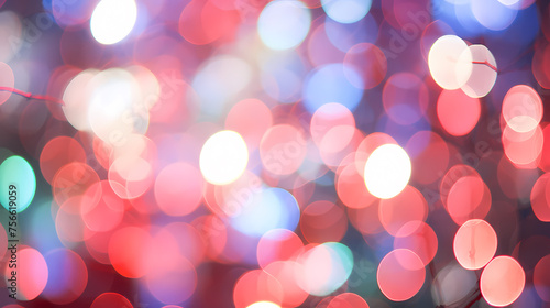 Colorful bokeh background