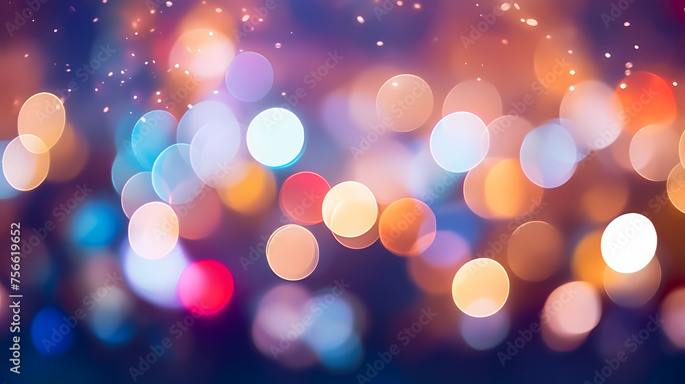 Colorful bokeh background Colorful bokeh background