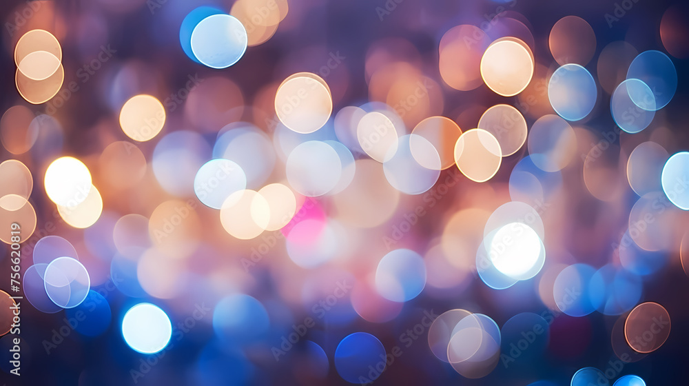 Obraz premium Colorful bokeh background