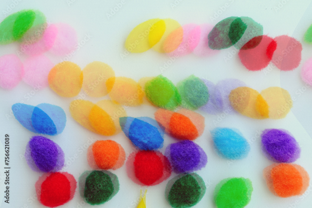 colorful jelly beans on white background colorful jelly beans on white background