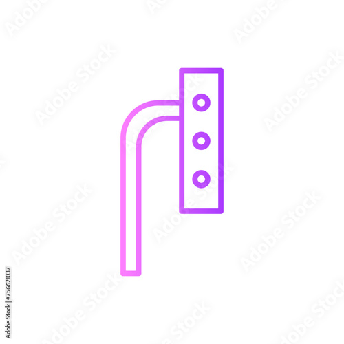 road gradient icon