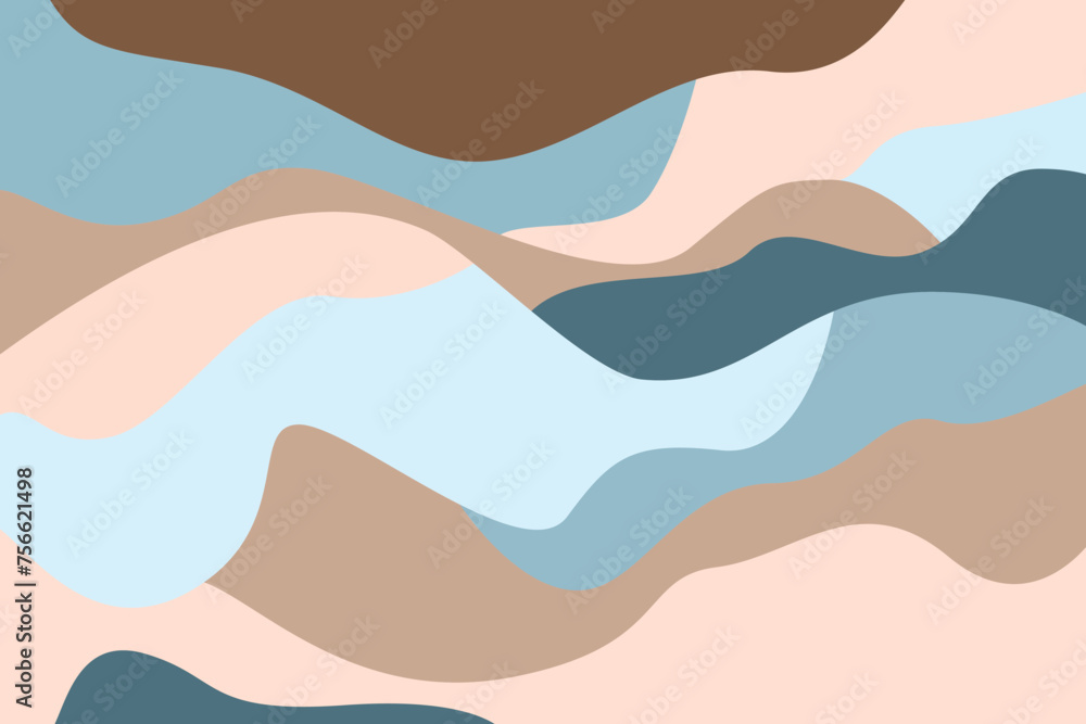 VECTOR ABSTRACT WITH CURVED LINES THEME, LANDSCAPE SUITABLE FOR BACKGROUND VECTOR ABSTRACT WITH CURVED LINES THEME, LANDSCAPE SUITABLE FOR BACKGROUND
