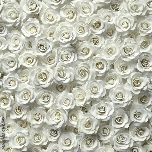 Close Up of White Flowers