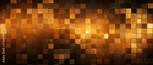 abstract background. gold mosaic ..
