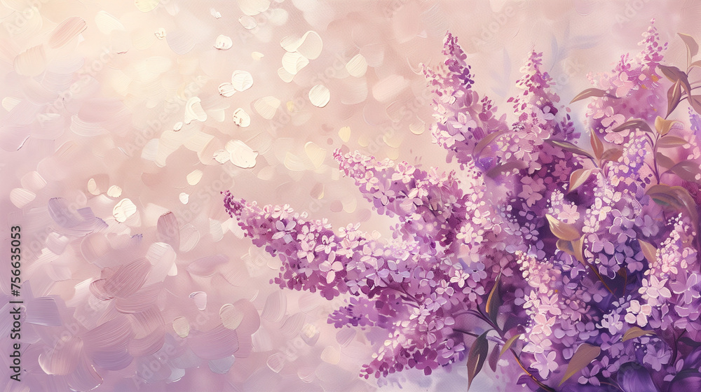 Lilac flowers on sunny day light bokeh background Lilac flowers on sunny day light bokeh background