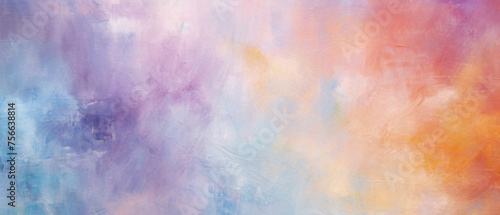 Abstract painting background in pastel positive color