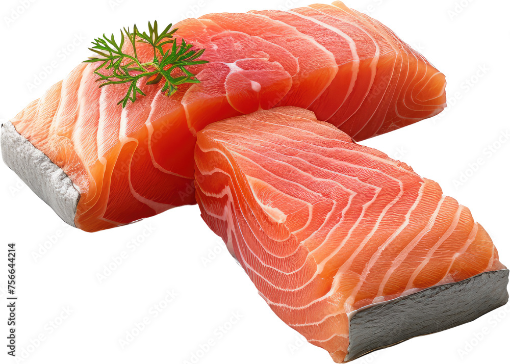 raw salmon fillet raw salmon fillet