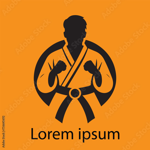 Karate logo for business and artwork