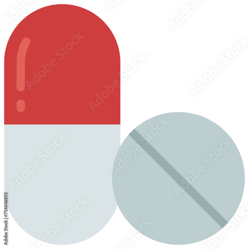 Medication Pills Icon