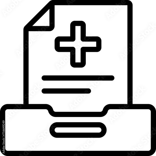 Medical File History Icon