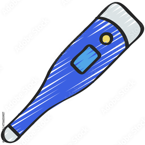Digital Thermometer Icon