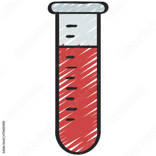 Science Test Tube Icon