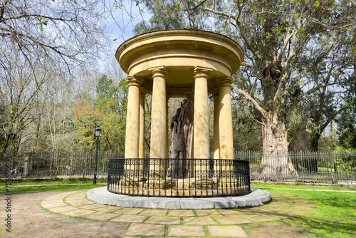 Photos The old monument of Gernika that symbolizes traditional freedoms for the Biscayan people