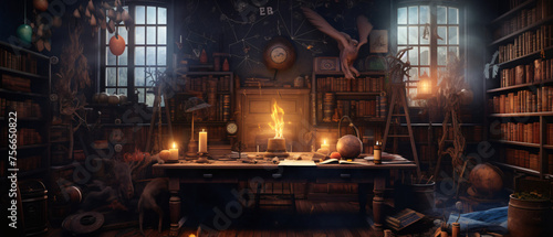banner school of witchcraft and wizardry back to school photo