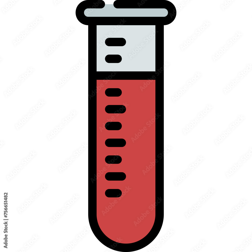Science Test Tube Icon Science Test Tube Icon