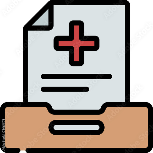Medical File History Icon