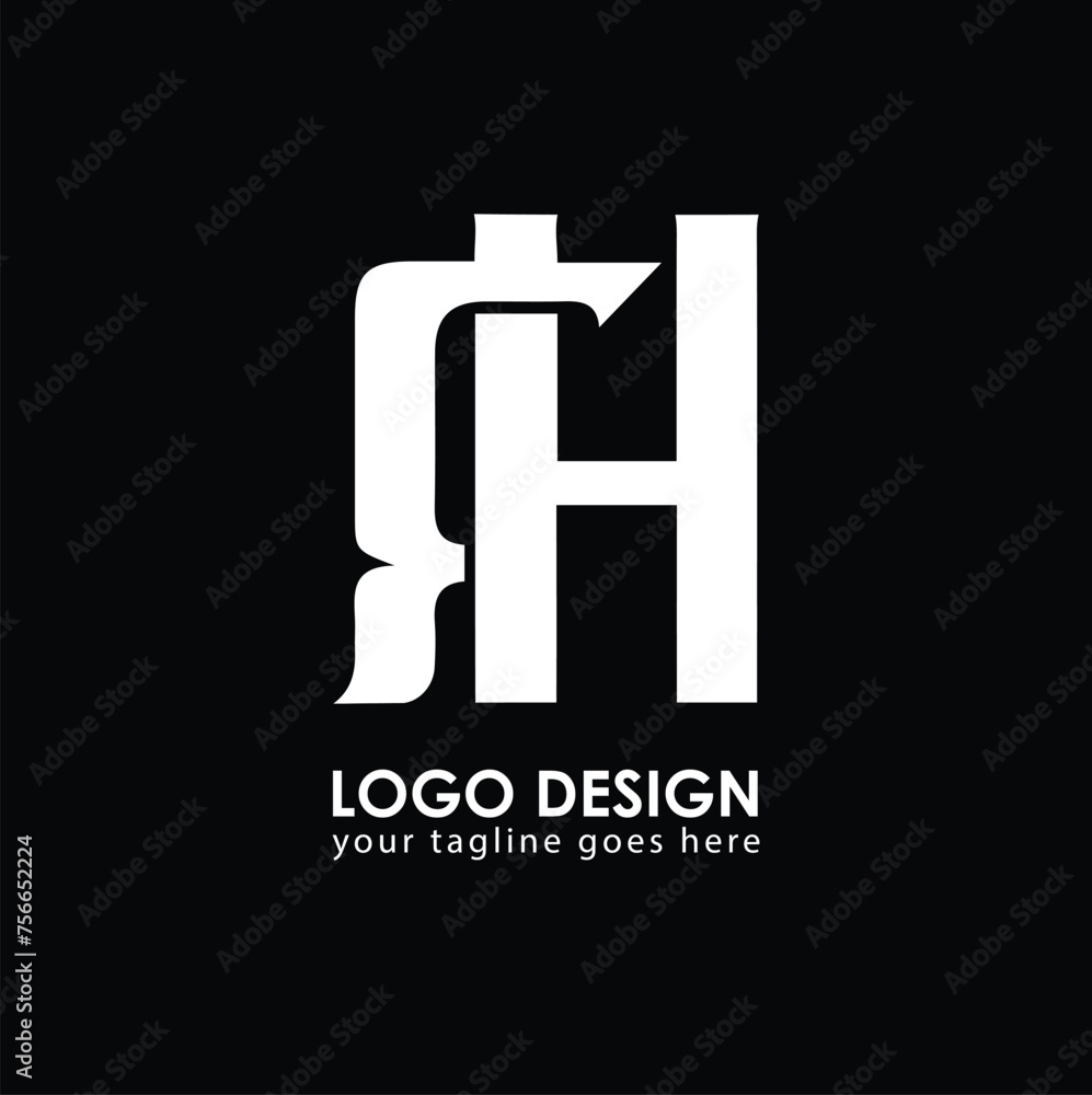 EH EH Logo Design, Creative Minimal Letter EH EH Monogram EH EH Logo Design, Creative Minimal Letter EH EH Monogram