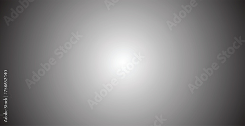 simple gradient background. radial gradient of grey and black