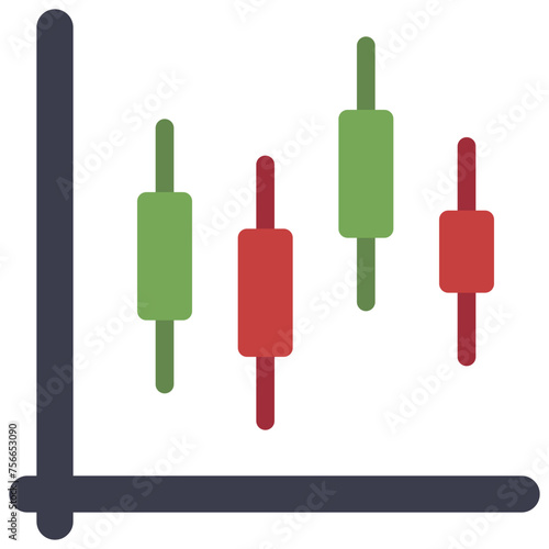 Stock Market Chart Icon