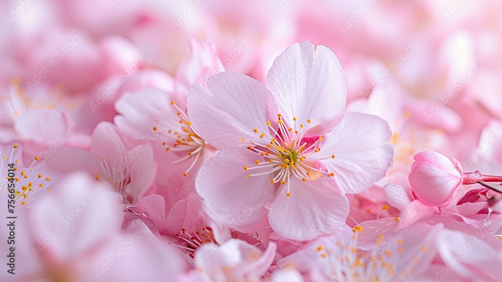 桜の花のクローズアップ_1 桜の花のクローズアップ_1