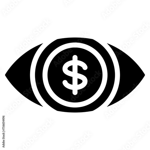 Money Eye Icon