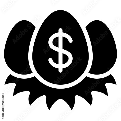 Financial Nest Egg Icon