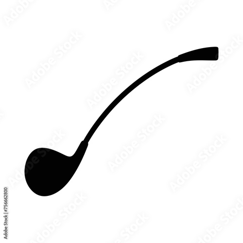 Golf Club Silhouette, Golf sport vector graphic design on a white background  
 photo